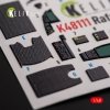 KELIK K48111 Rafale C - interior 3D decals for Academy/Revell kit 1/48